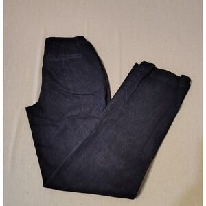 Talbots Stretch Dark Wash Wide‎ Leg Denim Pants Size 2 SS